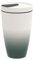 Villeroy & Boch To Go Becher green, 2-teilig, 350 ml, Premium Porzellan/Silikon, Weiß/Grün