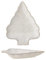 Bloomingville Servierplatte Winter Teller Tannenbaum Form 22x17 cm Weihnachten