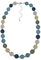 Steuer Modeschmuck Damen Collier Metall 58cm Mattiert mehrfarbig 445050111
