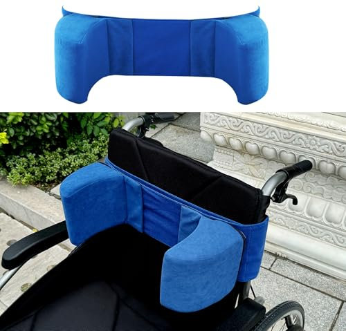 Generisch Soporte lateral para silla de ruedas | Soporte lateral para silla de ruedas con ajustable | Soporte lateral universal para silla de ruedas | Soporte lateral para sillas de ruedas, cojín