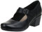CLARKS Women's Emslie Lulin, Black, 10 C - Wide