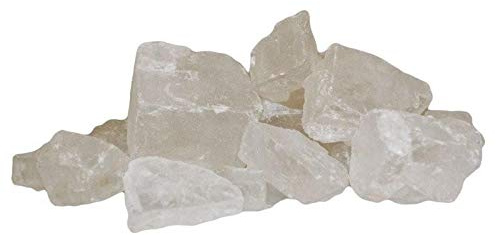 Rocas de cristal de sal de roca rosa y blanca para baño Spa Detox SOLE Balance decoración, terapia, relajación 100% auténtica pura natural calidad premium sal del Himalaya (5 kg de trozos blancos)