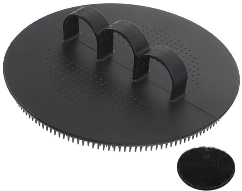 Ipetboom Brosse De Bain Silicone Pour Exfoliation Du Brosse De Portable Silicone Accessoire De Bain Doux Et Pour Nettoyage Peau