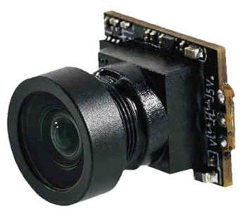 Fangxuee Mini Cámara FPV con Lente de 2,1 mm, Sensor CMOS de 1/3 de Pulgada, Campo de Visión de 160° para Cuadricópteros FPV Drone
