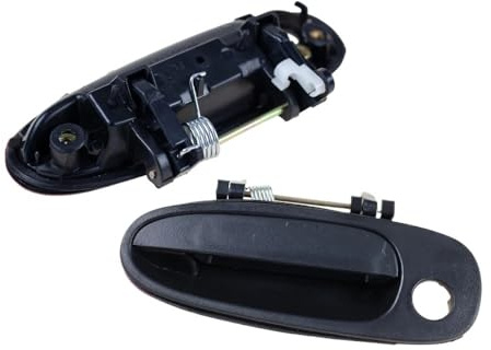 Utvändiga Dörrhandtag Bilar Svart Framdörrhandtag Höger Yttre För Toyota För RAV4 4-dörrars 1993 1994 1995 1996 1997 För Corolla För Geo För Prizm CYPMDW(Front Left)