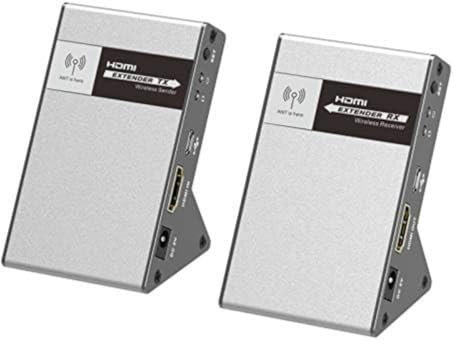 PremiumCord 4K HDMI Wireless Extender bis zu 30m 5,8 GHz, HDBitT, Metallgehäuse, Kompatibel mit 4K 2160p UHD, Full HD 1080p, unkomprimiert, Keine Latenz