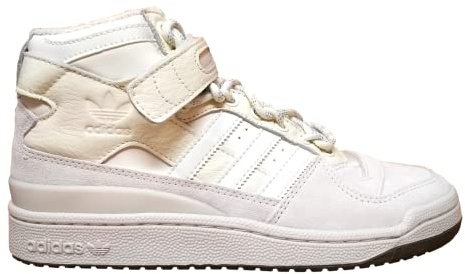 adidas Originals Men's Ivy Park Forum Mid Sneaker (Aluminum/Court White/Brown, 7.5)