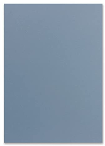 50x A4 Carton-carte - couleur: gris-bleu - 210 x 297 mm - 240 g/m² - Papier tonique Carton photo Papier de bricolage Carton d'argile - FarbenFroh by GUSTAV NEUSER
