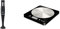 MasterChef Stick Blender Handheld, 2 Blending Speeds, Electric Hand Held Food Processor, 200W, Black & Silver & Salter 1036 BKSSDR Disc Electronic Scale, Seen on TV, 5 KG Max Capacity Black/Chrome