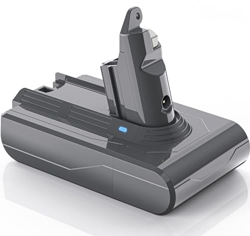 Batterie pour Dyson V6 DC62, LONGFIT Batterie Li-on Dyson V6 Animal V6 Trigger V6 Fluffy Motorhead Absolute Aspirateur Batterie DC58 DC59 DC61 DC72 DC74 SV03 SV05 SV06 SV07 SV09