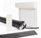 Kit Volet Roulant Solaire Autonome Ajustable en Aluminium h100 x l80 cm- Montage Facile , Pour Fenêtre