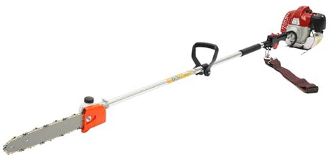 2 Takt Pole Saw Split Shaft KettensäGe Baum Trimmer StangensäGe RüCkentragbare Benzin Freischneider Hochentaster Heckenschere Motorsense Gasbetriebene Mit Geteilter Welle Astschere Abnehmbares