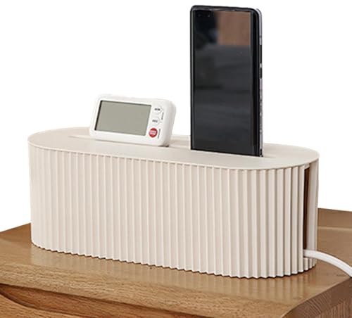 Scatola Porta Cavi - Scatola Nascondi Fili - Organizzatore Cavi per Casa Ufficio Cucina e Gaming, Protezione Antianimale e Antibambino