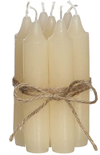 7-tlg. Set Kerzen H 11 cm (creme)