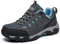Hiking Shoes Women Waterproof Lightweight Non-Slip Walking Shoes for Women Low Rise Outdoor Trainers Camping Trekking Footwear Walking Boots （Grey Blue UK 5）