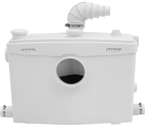 850W Macerator Pump for Macecrating Toilet Sewerage Sump Pump for Basement Room Toilet Upflush Waste Water Marine Toilet Disposal Laundry Sink Shower