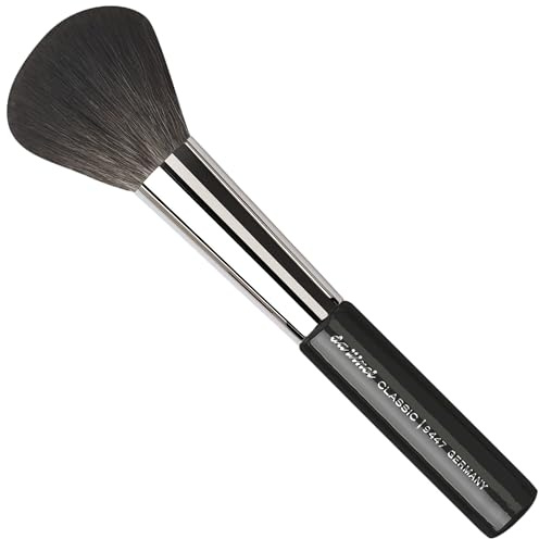 da Vinci, CLASSIC Puderpinsel rund, vegan, Kunstfaser, für losen & gepressten Puder, gleichmäßiger Auftrag, weiche Übergänge, mattierend Effekt, Kosmetikpinsel, Handmade in Germany