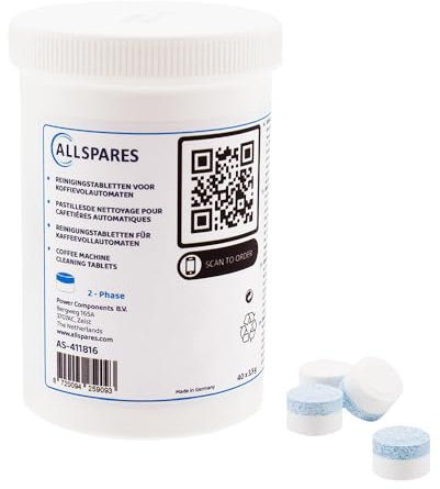 Jura (40 piezas) Pastillas Limpiadoras AllSpares 62535/62715