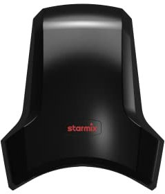 Starmix Händetrockner Airstar T-C1, berührungsloser Handtrockner für schnelles Trocknen der Hände (1000 W, Schwarz)