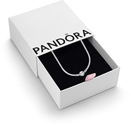Pandora Moments Women's Sterling Silver Necklace, 45cm, With Gift Box