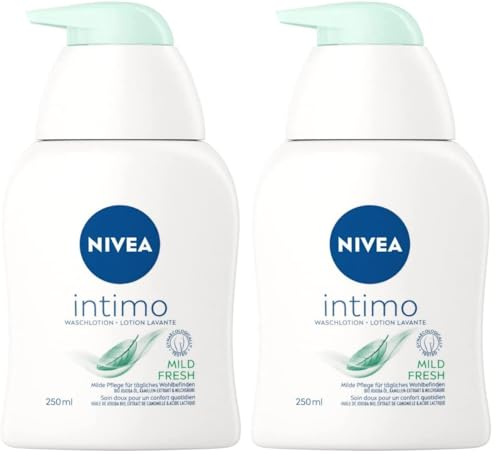 Nivea - Intimo natural fresh, loción de higiene intima, 250ml (Paquete de 2)
