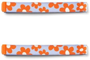 satch SWAPS Rucksack Accessoire in vielen Designs und Farben, austauschbar und individuell kombinierbar Retro Flowers - Lila