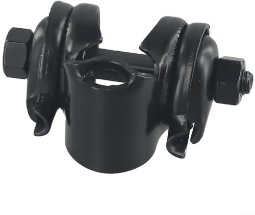Reliable Saddle Seat Fixing Clamp for Bikes & Cycles, 22 2mm Diameter, Black Finish