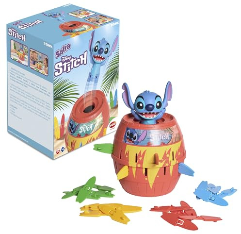 Bizak Salta Stitch, Saut Pirate avec Stitch, Jeu d'action avec Planches de Surf (30693772)