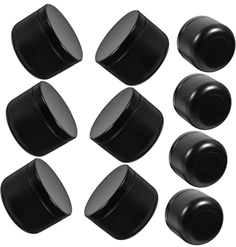 Vaguelly 10pezzi Contenitori in Metallo per tè Sfuso Coperchi Ermetici per Conservazione di Alimenti Secchi Come Cereali Riso Fagioli e Noci per Rendere La Casa Ordinata e Ben Organizzata f