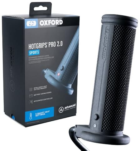 HotGrips Pro 2.0 Sports (integrato) EL402 | Manopole riscaldate per manubrio per temperature fredde invernali, motociclismo