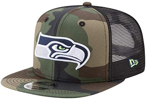 New Era 9Fifty Mesh Snapback Cap Seattle Seahawks Wood camo