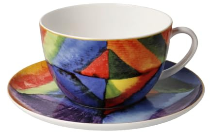 Goebel mjölkkaffekopp vattenlevande Kandinsky färgstudie – Artis Orbis