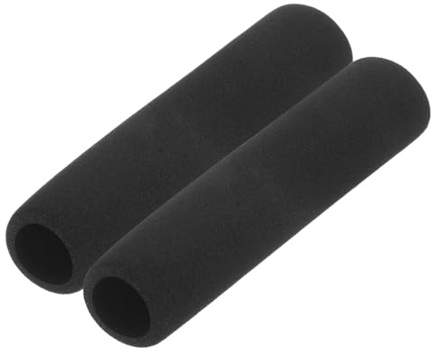 M METERXITY 2 Pcs Tube en Mousse Isolante pour Tuyaux, 21mm ID 31mm OD 118mm Longueur, Tube en Mousse Souple et Flexible pour Support de Poignée/Support de Guitare/Barres de Toit [Noir]
