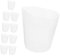 Gatuida 10Pcs Flower Pot Liners Plant Pot Insert Replacement for Nursery Planters Transparent Pot Liner for Indoor and Outdoor Use