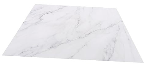 minkissy Plateau Marbre Naturel Rectangulaire Planche à Découper Planche De Service Rangement De Cuisine Pour Aliments Et Design Scandinave Moderne