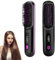 Brosse Lissante Sans Fil, 3 Températures Réglables 200 Millions d'ions Négatifs Brosse Lissante, Brosse Chauffante Portable Avec Câble Pour une Utilisation en Extérieur