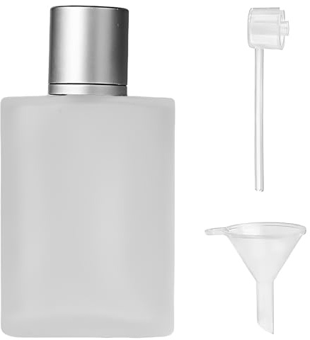 GWEOR 1 Pz 100 ml Atomizzatore Profumo Bottiglia di Profumo Vuota,Portaprofumo Da Viaggio,Ricaricabili con Pompa Nebulizzatrice e Imbuto,per Viaggiare, Festa, Vita Quotidiana