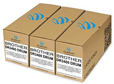 duston 3X DR3400, DR-3400 Trommel Kompatibll zu met Brother DCP-L 5500 6600 HL-L 5000 5100 5200 6250 6300 6400 MFC-L 5700 5750 6800 6800 6900