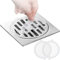 Coladores de desagüe Desechables, GeeRic - 30pcs Atrapa Pelos para Ducha, Ventosa, Fregadero, Tapa de bañera y colector de Cabello - Accesorio Cocina