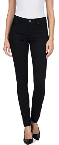 REPLAY LUZIEN, Jeans para Mujer, Negro (Black 098), 28W / 30L