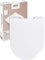 Schöner Wohnen Kollektion Toilettensitz Absenkautomatik Antus Slimine, WC-Sitz abnehmbar, Duroplast Toilettendeckel, WC-Deckel absenkbar, Weiß
