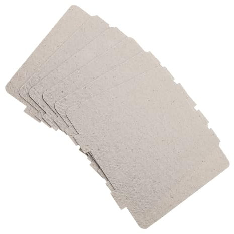 Alipis 6 Pezzi Di Fogli Di Mica Per Forno A Microonde Parti Di Ricambio Per Isolamento Ad Alta Temperatura Per Elettrodomestici A Microonde