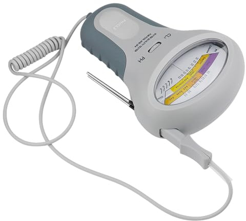 Probador De Calidad Del Agua Medidor Cloro Análisis Monitores Monitores Prueba Doble Escala CL2 Piscina