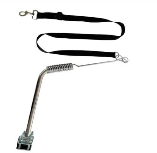 Fenteer Correa para Perros para Bicicleta. Correa para Perros práctica y Resistente con Cuerda elástica. Accesorio para Bicicleta. Libres para Acampar,