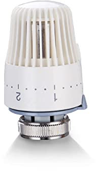 Testa del radiatore termostatica, Testa del termostato del radiatore TRV M30 x 1,5 Testa di ricambio per valvola del radiatore Testa della valvola del radiatore termostatica per l'ufficio domestico