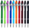 NTGRTY 10 Stück Kugelschreiber mit Touchpen 2 in 1 Kapazitive Stylus Stifte Druckkugelschreiber Druckkugelschreiber für Universelle Touchscreen Geräte, 1.0 mm(10 Farben)
