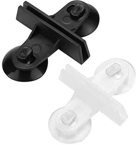 YEHEI 40 StüCk Divider Aquarium Saugnapf Halter für Fischtanks Glas Abdeckung Separate Divider UnterstüTzung Clip Halterung