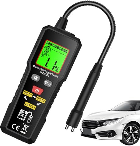 Rilevatore Di Umidità, Tester Di Liquido Del Freno - Tester Del Liquido Del Freno Per Automobile Portatile Misuratore Di Umidità Liquido Del Freno Rilevatore Di Umidità Tester Di Liquido Dei Freni