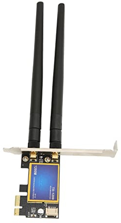 Adattatore per Scheda WiFi PCIEx1 da 1200 Mbps 4.0 Scheda di Rete WiFi Dual Band da 2,4 Ghz 5 Ghz per Intrattenimento di Gioco per PC