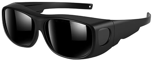 SHOOYIO Gafas de protección ocular de alta eficiencia, gafas seguras sobre gafas, protección de múltiples espectros, gafas de depilación de 156 mm